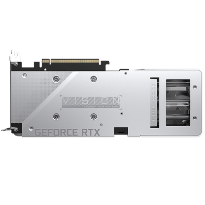 NVIDIA GIGABYTE GeForce RTX 3060 VISION (rev. 2.0) 12G OC LHR Graphics Card (GV-N3060VISION OC-12GD Rev2)