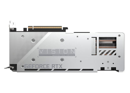 NVIDIA GIGABYTE GeForce RTX 3070 VISION OC Graphics Card (GV-N3070VISION OC-8GD) White