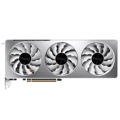 NVIDIA GIGABYTE GeForce RTX 3070 VISION (rev. 2.0) 8G OC LHR Graphics Card (GV-N3070VISION OC-8GD Rev2)
