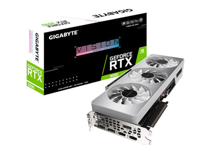 NVIDIA GIGABYTE GeForce RTX 3090 VISION OC 24G Graphics Card (GV-N3090VISION OC-24GD)