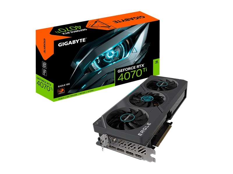 NVIDIA GIGABYTE GeForce RTX 4070 Ti EAGLE 12G OC Graphics Card GV-N407TEAGLE OC-12GD