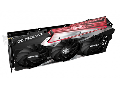 NVIDIA INNO3D GeForce RTX 3060 TI ICHILL X3 RED 8G LHR Graphics Card (C306T3-08D6X-1671VA39H)