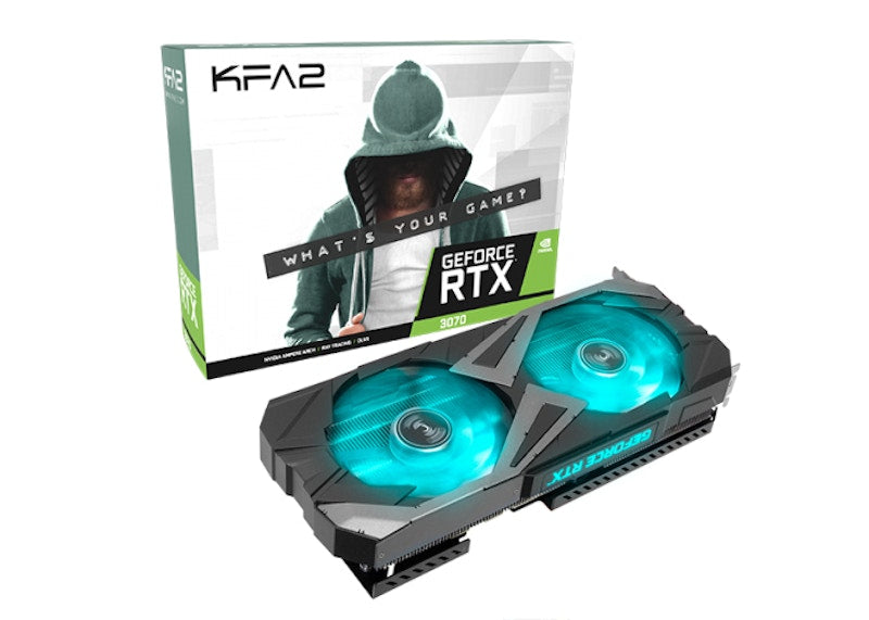 NVIDIA KFA2 GeForce RTX 3070 EX OC 8G Graphics Card (37NSL6MD2V7K)