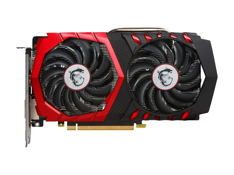 NVIDIA MSI GeForce GTX 1050 Ti Gaming X 4G Overclock Double Fan Graphic Card (GTX 1050 Ti GAMING X 4G)