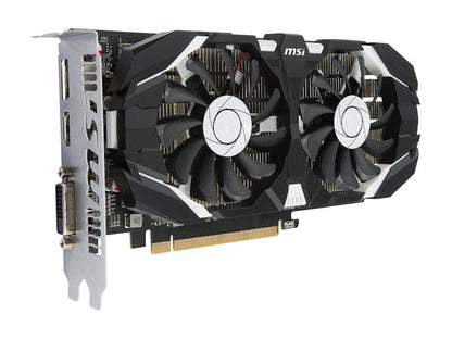 NVIDIA MSI GeForce GTX 1050 Ti Overclock Double Fan Graphic Card (GTX 1050 Ti 4GT OC)