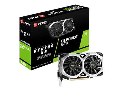NVIDIA MSI GeForce GTX 1650 D6 VENTUS XS OC 4G Graphics Card (GTX-1650-D6-Ventus-XS-OC)