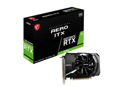 NVIDIA MSI GeForce RTX 3050 AERO ITX 8G OC Graphics Card