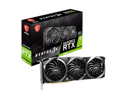 NVIDIA MSI GeForce RTX 3060 Gaming VENTUS 3X 12G Over Clock Graphics Card