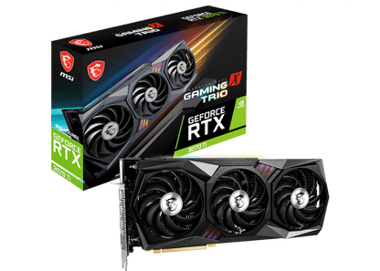 NVIDIA MSI GeForce RTX 3070 Ti GAMING X TRIO 8G Graphics Card