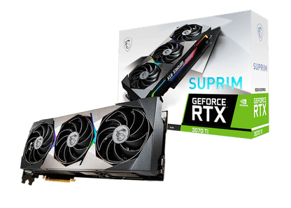NVIDIA MSI GeForce RTX 3070 Ti Suprim 8G Graphics Card