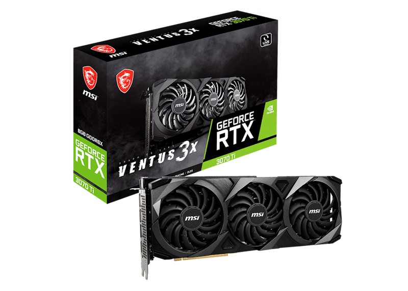 NVIDIA MSI GeForce RTX 3070 Ti VENTUS 3X 8G OC Graphics Card