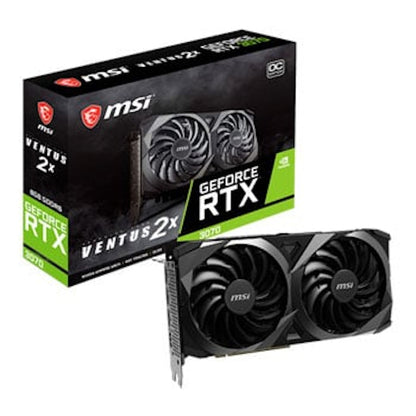NVIDIA MSI GeForce RTX 3070 VENTUS 2X 8G OC LHR Graphics Card