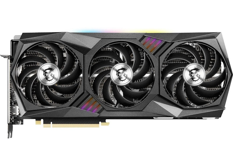 NVIDIA MSI GeForce RTX 3080 GAMING Z TRIO 12G LHR Graphics Card