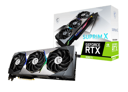 NVIDIA MSI GeForce RTX 3080 Ti SUPRIM X 12G Graphics Card