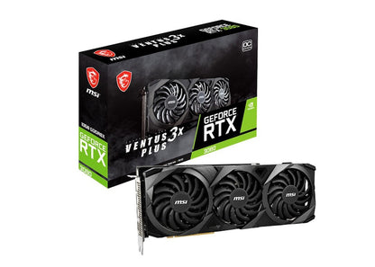 NVIDIA MSI GeForce RTX 3080 VENTUS 3X PLUS 10G OC LHR Graphics Card