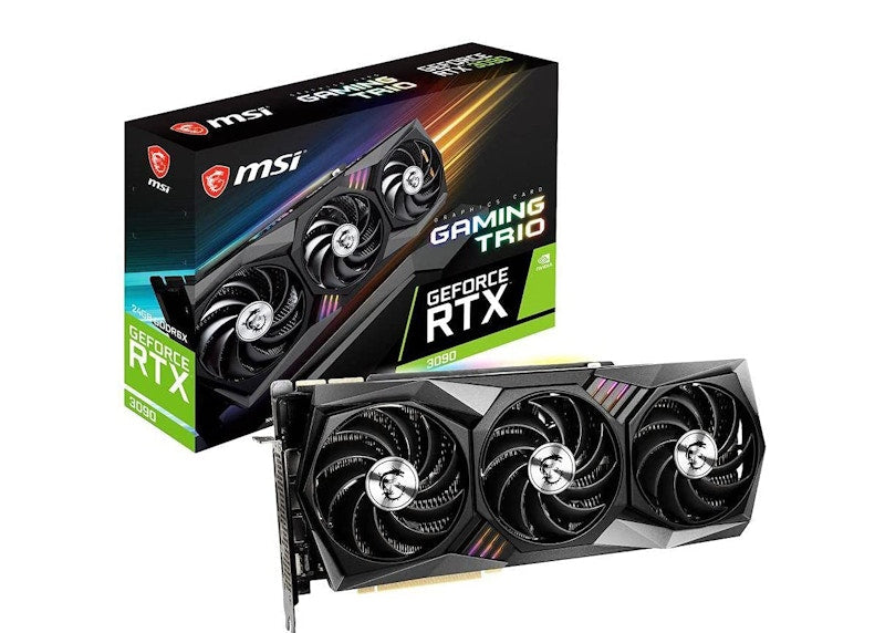 NVIDIA MSI GeForce RTX 3090 Gaming Trio 24G Graphics Card