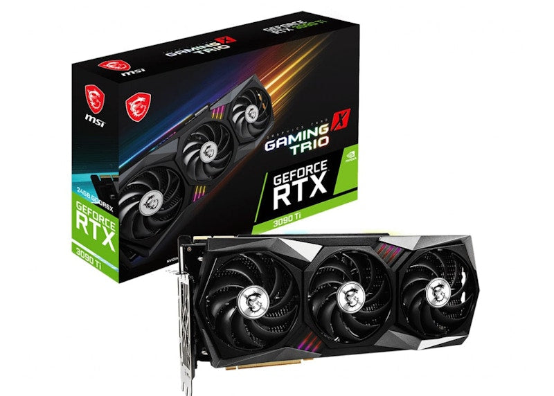 NVIDIA MSI GeForce RTX 3090 Ti GAMING X TRIO 24G Graphics Card