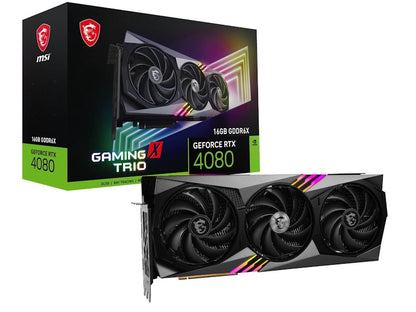 NVIDIA MSI GeForce RTX 4080 GAMING X TRIO 16GB Graphics Card