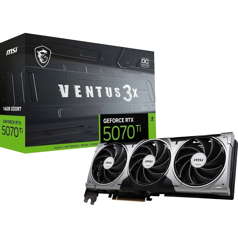 NVIDIA MSI GeForce RTX 5070 Ti 16G VENTUS 3X OC V531-092R