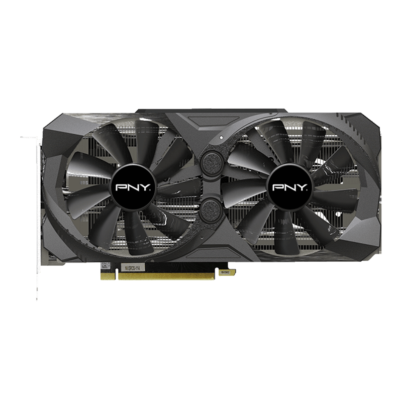 NVIDIA PNY GeForce RTX 3070 UPRISING Dual Fan 8GB LHR Graphics Card (VCG30708LDFMPB)
