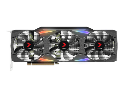 NVIDIA PNY GeForce RTX 3080 Gaming Uprising Epic-X RBG Gaming Graphics Card (VCG308010TFXMPB)