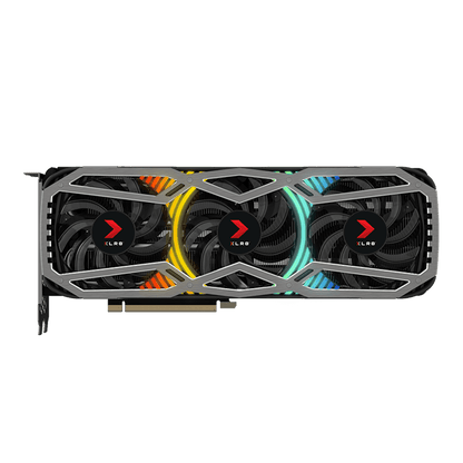 NVIDIA PNY GeForce RTX 3080 XLR8 Gaming REVEL EPIC-X 10GB LHR Graphics Card (VCG308010LTFXPPB)