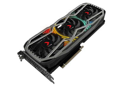 NVIDIA PNY GeForce RTX 3090 Gaming Revel Epic-X RBG Gaming Graphics Card (VCG309024TFXPPB)