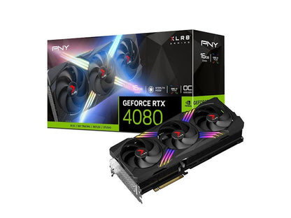 NVIDIA PNY XLR8 Gaming VERTO GeForce RTX 4080 16GB OC Graphics Card VCG408016TFXXPB1-O