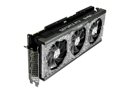 NVIDIA Palit GameRock Ampere GeForce RTX 3090 24G Graphics Card (NED3090T19SB-1021G)