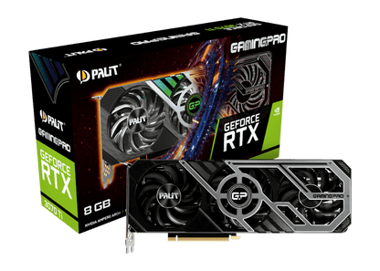 NVIDIA Palit GeForce RTX 3070 Ti Gaming Pro 8G (NED307T019P2-1046A)