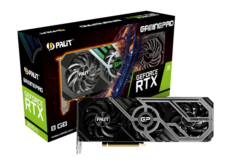 NVIDIA Palit GeForce RTX 3070 Ti Gaming Pro 8G (NED307T019P2-1046A)