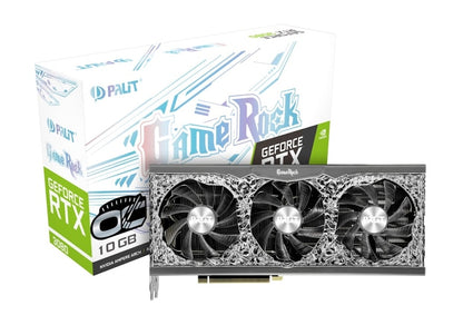 NVIDIA Palit GeForce RTX 3080 GameRock 10GB OC Graphics Card (NED3080H19IA-1020G)