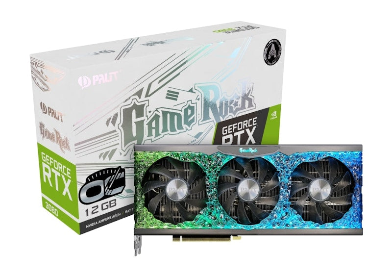 NVIDIA Palit GeForce RTX 3080 GameRock 12G OC Graphics Card (NED3080H19KB-1020G)