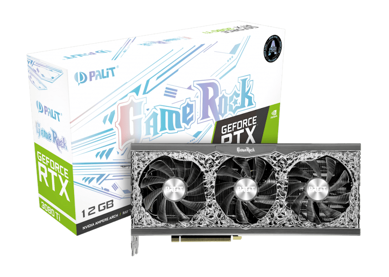 NVIDIA Palit GeForce RTX 3080 Ti GameRock 12G Graphics Card (NED308T019KB-1020G)