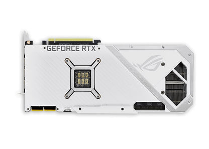 NVIDIA ASUS ROG Strix GAMING GeForce RTX 3090 24G OC Graphics Card (ROG-STRIX-RTX3090-O24G-WHITE) White