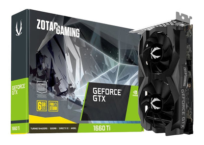 NVIDIA ZOTAC GAMING GeForce GTX 1660 Ti 6G Graphics Card (ZT-T16610F-10L)