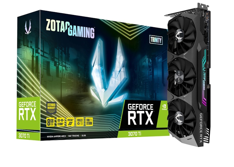 NVIDIA ZOTAC GAMING GeForce RTX 3070 Ti Trinity (ZT-A30710D-10P)