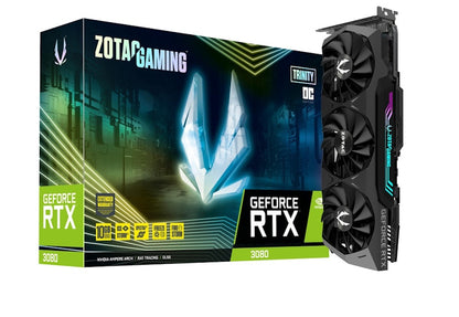 NVIDIA ZOTAC GAMING GeForce RTX 3080 Trinity 10G OC LHR Graphics Card (ZT-A30800J-10PLHR)