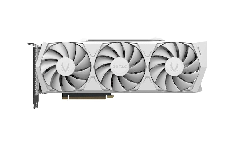 NVIDIA ZOTAC GAMING GeForce RTX 3080 Trinity 10G OC LHR Graphics Card (ZT-A30800K-10PLHR) White Edition