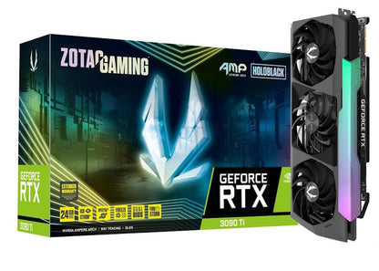 NVIDIA ZOTAC GAMING GeForce RTX 3090 Ti AMP Extreme Holo 24G Graphics Card ZT-A30910B-10P