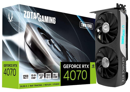 NVIDIA ZOTAC Gaming GeForce RTX 4070 Twin Edge 12GB Graphics Card ZT-D40700E-10M
