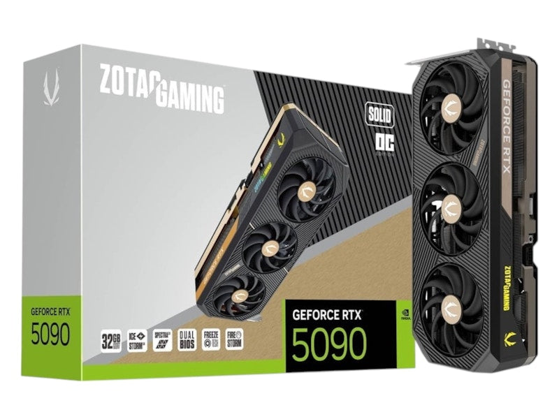 NVIDIA ZOTAC Gaming GeForce RTX 5090 SOLID OC ZT-B50900J-10P