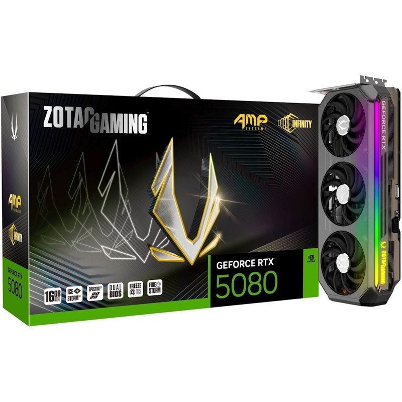 NVIDIA ZOTAC GeForce RTX 5080 AMP Extreme INFINITY ZT-B50800B-10P