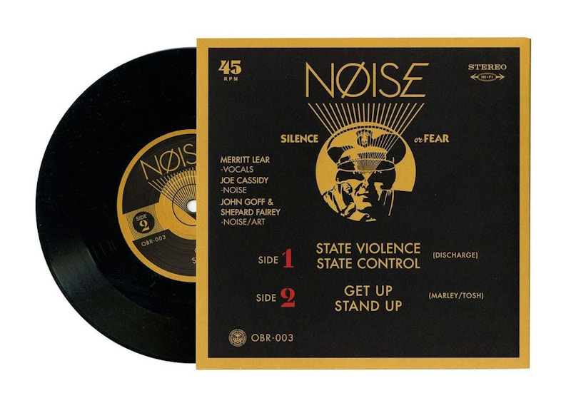 NØISE Little Lions 7-inch Vinyl (Signed by Shepard Fairey, Edition of 1,000)