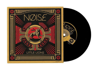 NØISE Little Lions 7-inch Vinyl (Signed by Shepard Fairey, Edition of 1,000)