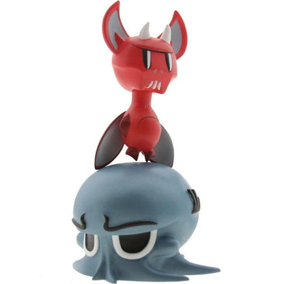 Nathan Hamill 3D Retro Strife and Sire Demon Figure Red/Blue