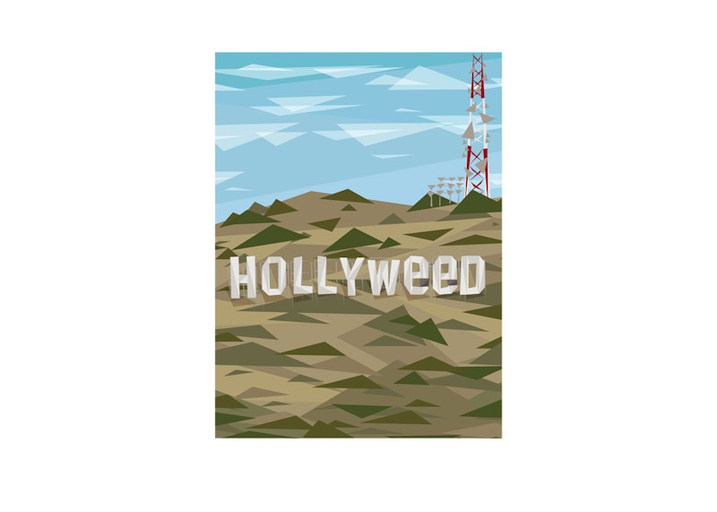 Naturel Hollyweed Print (Signed, Edition of 75)