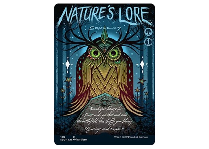 Nature's Lore Magic: The Gathering TCG Secret Lair Drop Series Promo #189 (Ungraded)