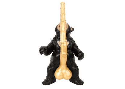 Naughty Brain Mighty Jaxx Beary Efficient Bear (Golden Sun) Figure