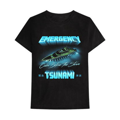 Nav Before The Storm Vintage Tee Black